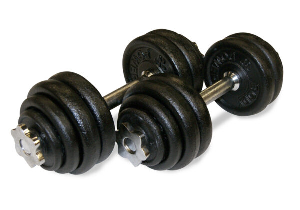 Body Power 30Kg Spinlock Dumbbell Weight Set