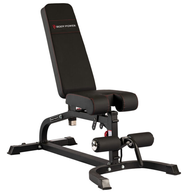 Body Power Multi-Function Utility Bench (Includes Preacher Curl & Leg Developer)