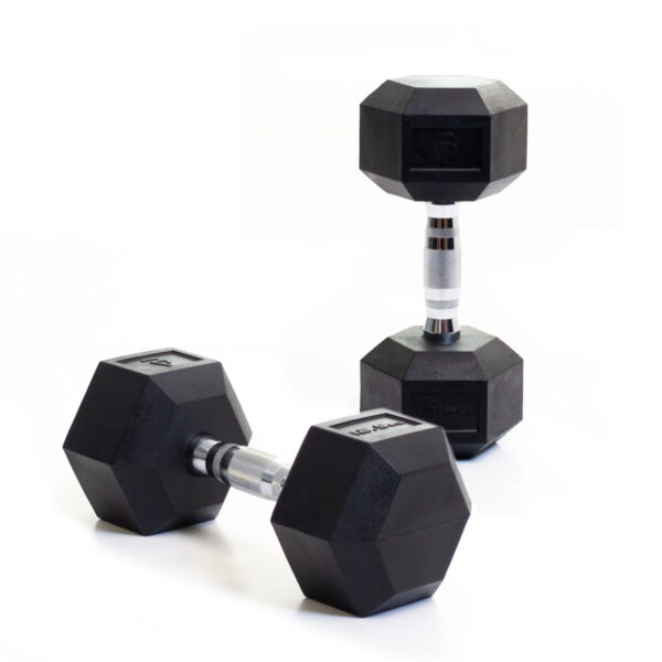 Body Power 12.5kg Hex Dumbbell (x2)