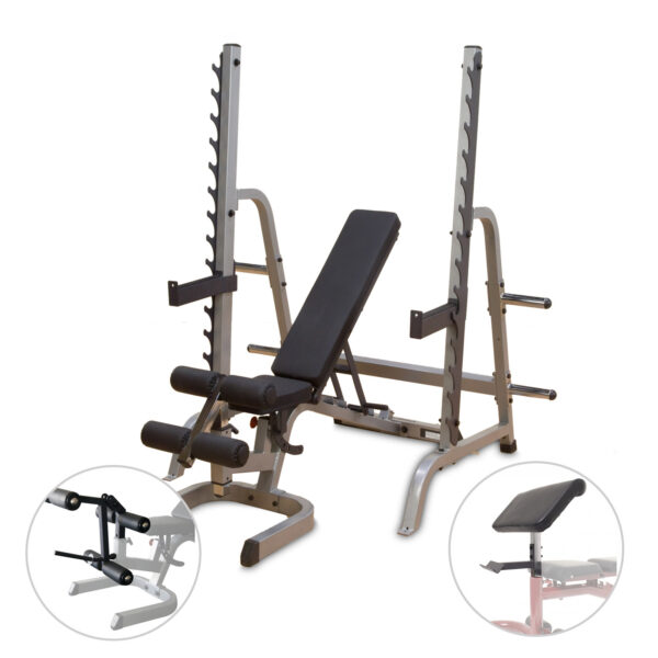 Body-Solid Multi Press Rack Package