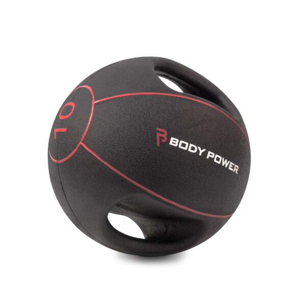 Body Power 10kg Double Grip Medicine Ball