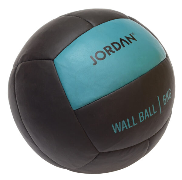 JORDAN 6kg Wall Ball - Oversize Medicine Ball (Teal)