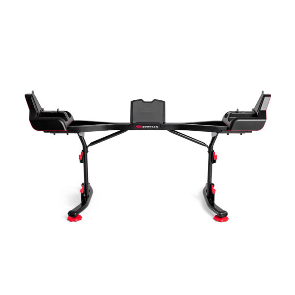 Bowflex Stand With Media Rack for SelectTech Barbell and Curl Bar