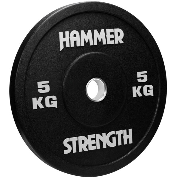 Hammer Strength 5Kg Urethane Bumper Disc (Black) x1