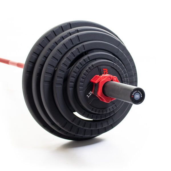 Body Power 127.5kg Urethane Prestige Plus Olympic Weight Set